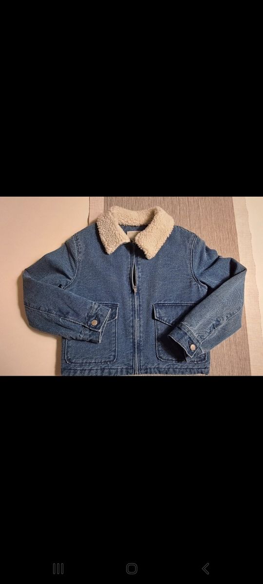 Giubbotto jeans bimba