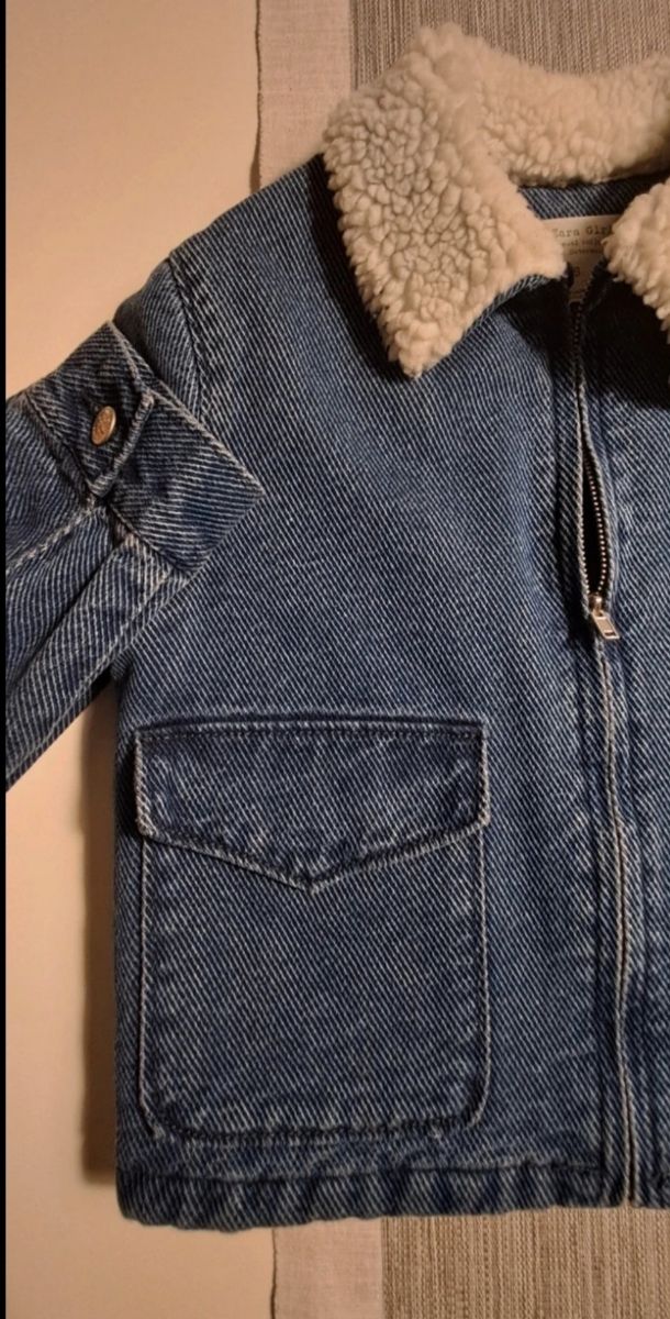 Giubbotto jeans bimba