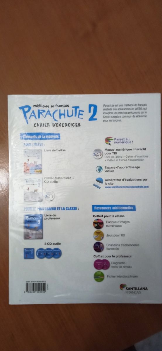 Libro actividades francés 2° ESO