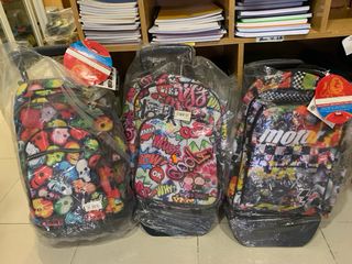Mochilas 10, 15, 20 y 25€