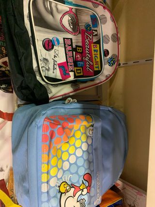 Mochilas 10, 15, 20 y 25€