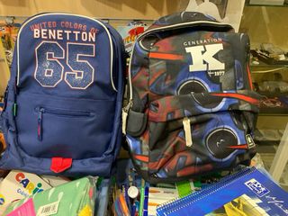 Mochilas 10, 15, 20 y 25€