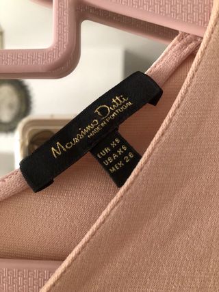 Vestido rosa Massimo Dutti