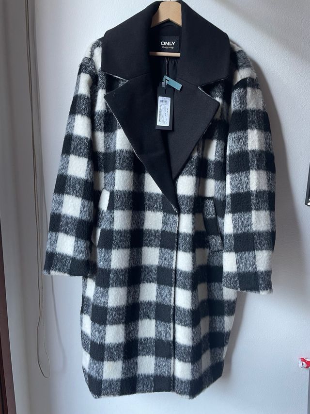 Cappotto a quadri ONLY