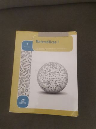 Libro de Matemáticas de 1° Bachillerato 