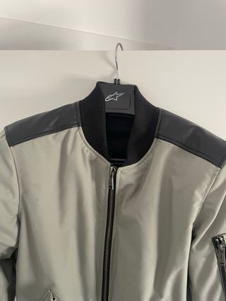 CHAQUETA MOTO HELSTONS HOWARD GREY TALLA M