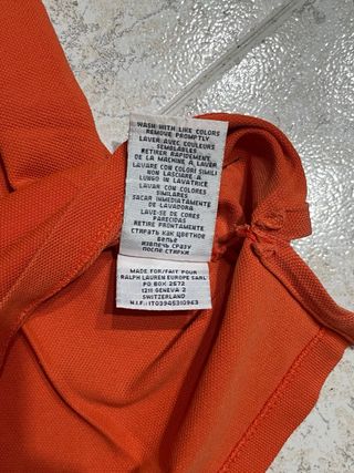 Polo Ralph Lauren Vintage Orange S