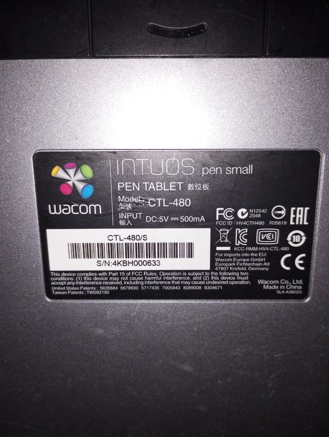 wacom intuos pen small
