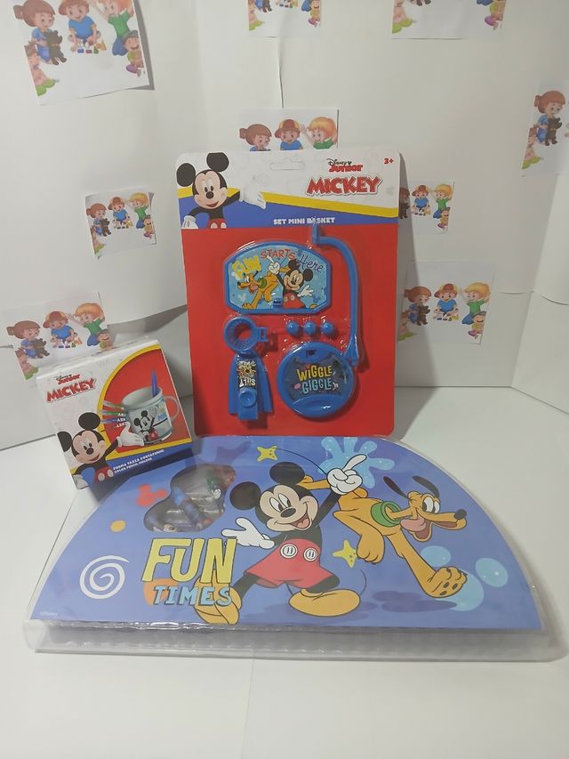 Mickey mouse valigetta  e porta penne