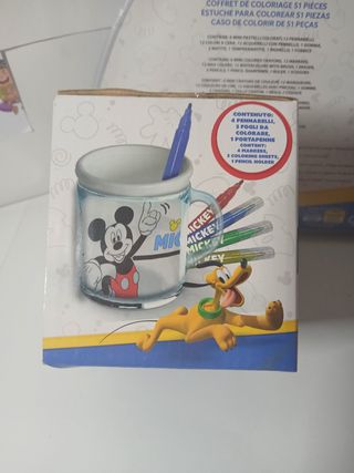 Mickey mouse valigetta  e porta penne 