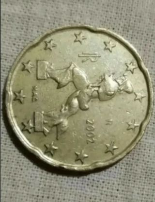 Moneta da 20 centesimi 