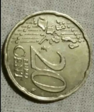 Moneta da 20 centesimi 