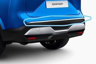 MOLDURA DE PARAGOLPES TRASERO CROMO QASHQAI J12