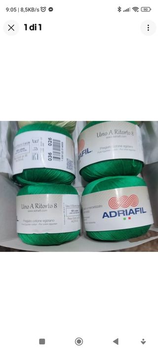 Stock cotone 100% Verde prato