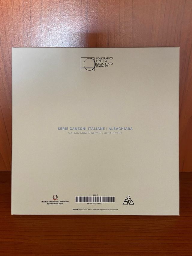 Vasco Rossi - Moneta Albachiara autografata