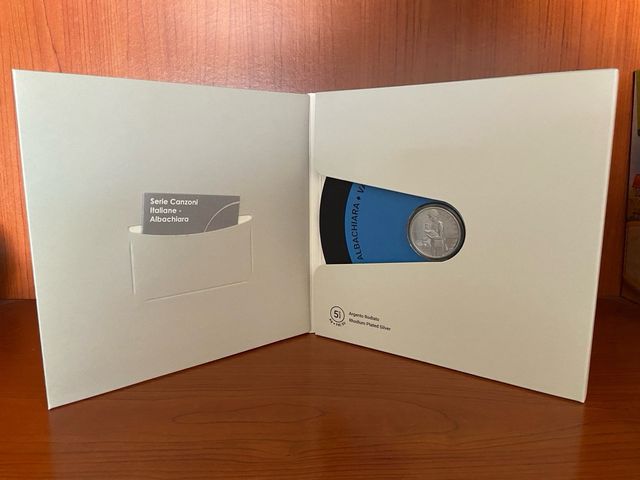 Vasco Rossi - Moneta Albachiara autografata