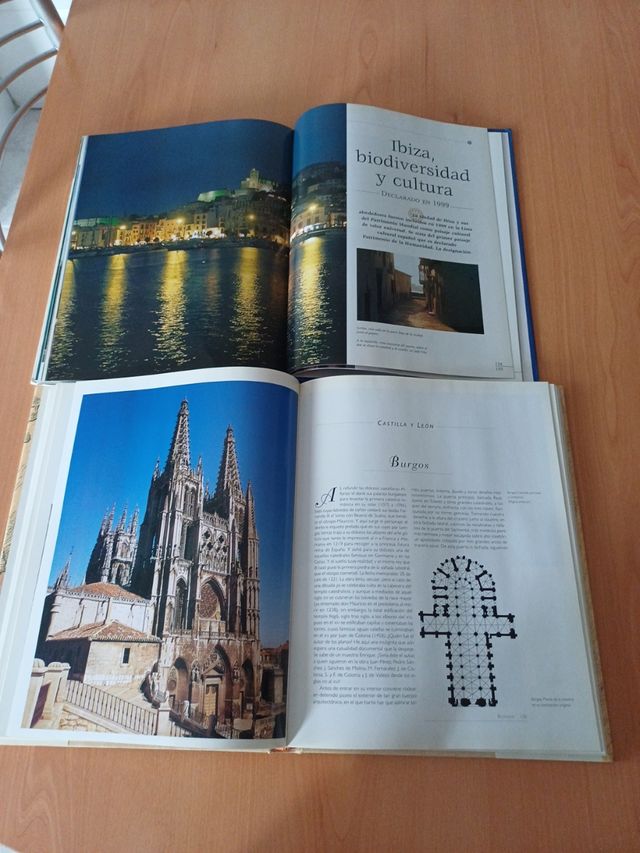 Lote libros Catedrales y Monumentos España