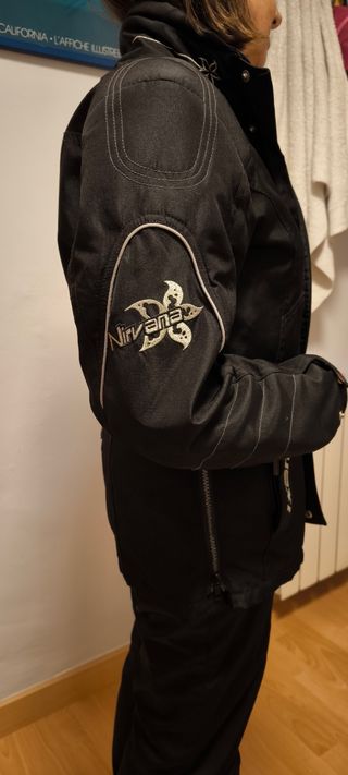Chaqueta moto chica