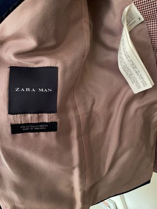 Traje Zara Man