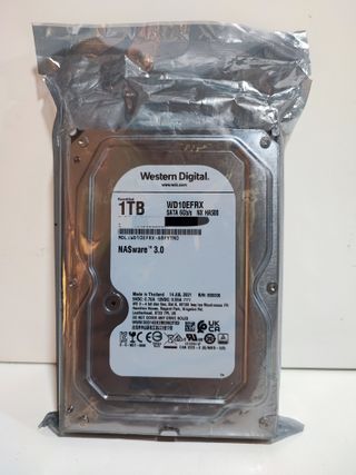 HDD WESTERN DIGITAL WD10EFRX 1TB SATA3 RED 3.5"