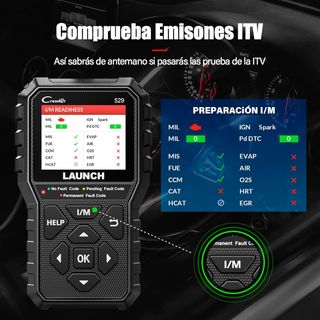 📦LAUNCH Escáner OBD2 CR529 Lector de código