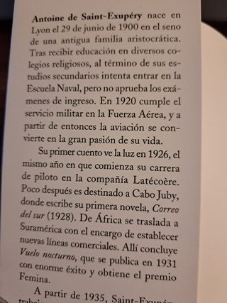 El principito Antoine de Saint-Exupéry
