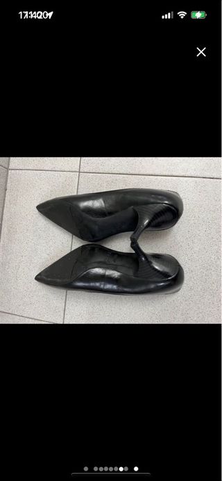 2 Pares de Stiléttoos Zara piel 