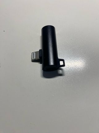 Adaptador iphone auriculares y carga