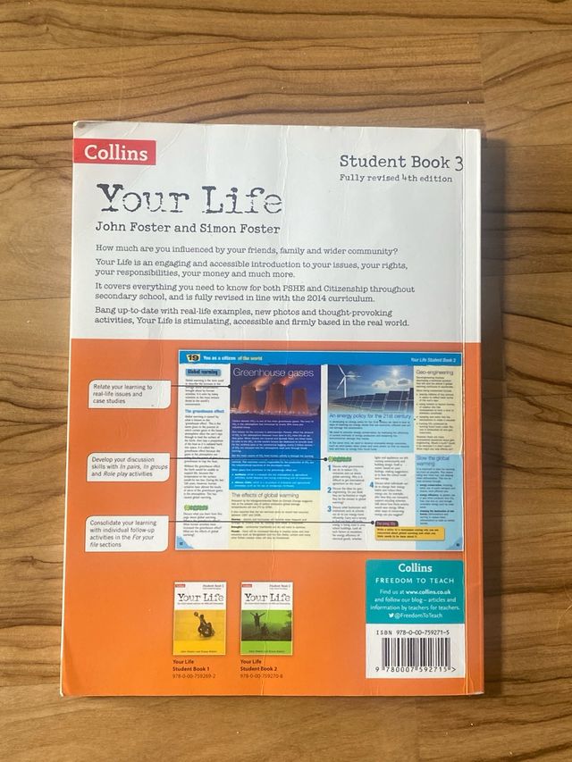 Libro “Your life” student book 3