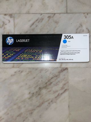 HP Laser jet toner azul 305A nuevo