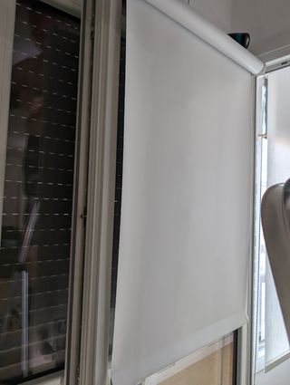 Estor opaco para puerta