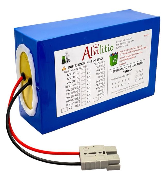 Bateria de litio 52v 15ah