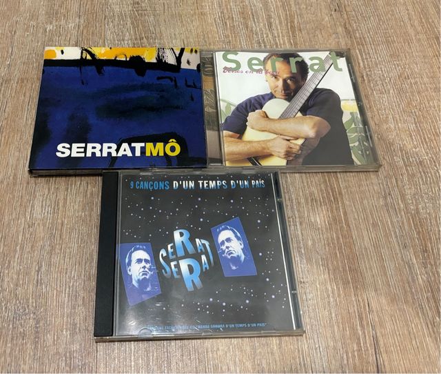 Serrat 2 cds: Mo y Versos en la boca