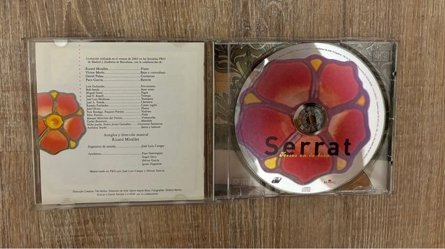 Serrat 2 cds: Mo y Versos en la boca