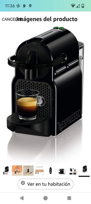 Nespresso De'Longhi Inissia EN80.B