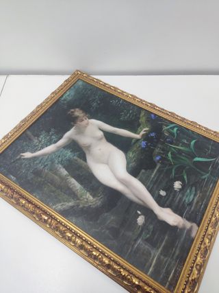 Cuadro "La bañista".