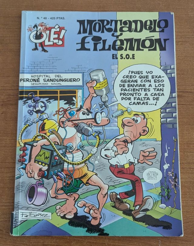 Tebeo olé! de Mortadelo y Filemón