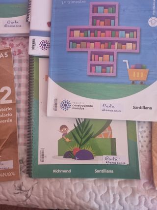 Libros de texto de 2 de primaria