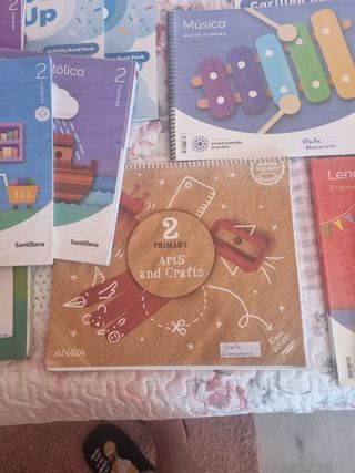 Libros de texto de 2 de primaria