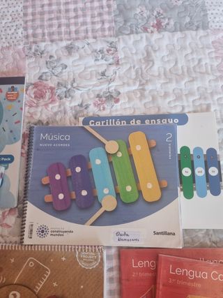 Libros de texto de 2 de primaria