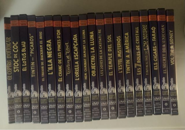 Col.lecció 20 dvd Tintín