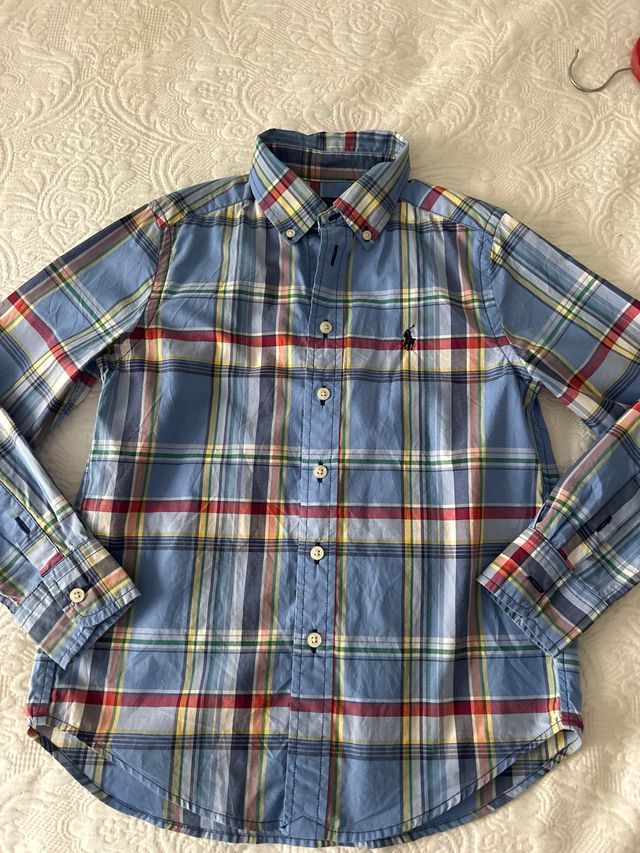 Camisa niño talla 8 Ralph Lauren