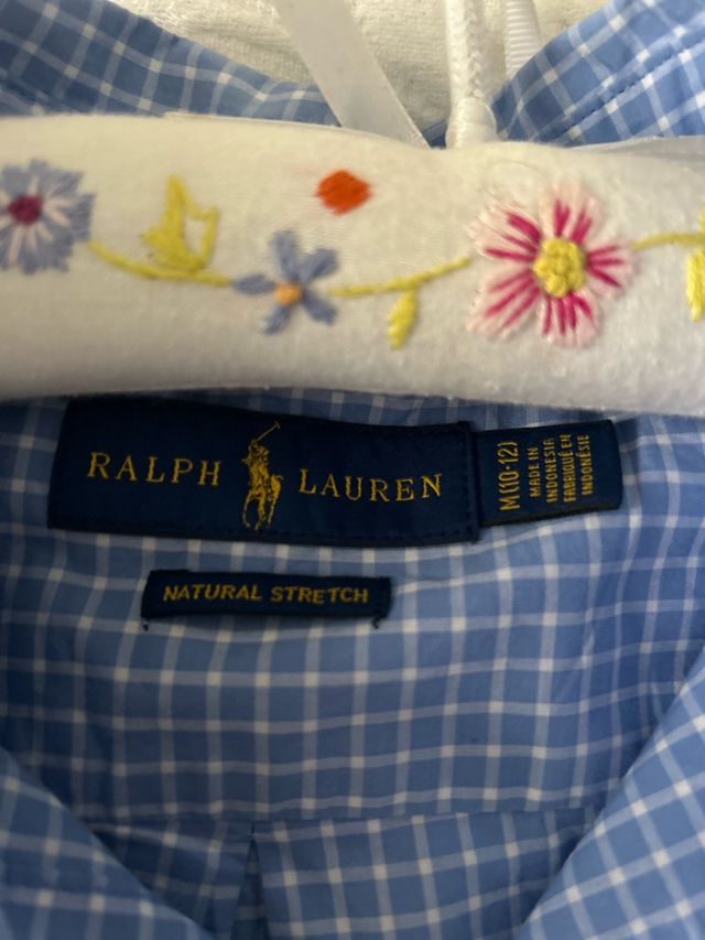 Camisa niño talla 10-12 Ralph Lauren