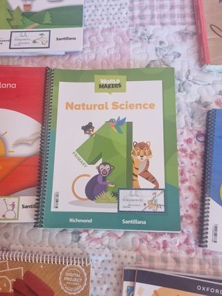 Libros de texto 1 de primaria