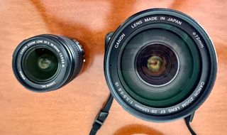 Camara digital CANON EOS 450D con dos objetivos