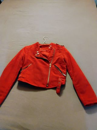 Cazadora de ante estilo vintage