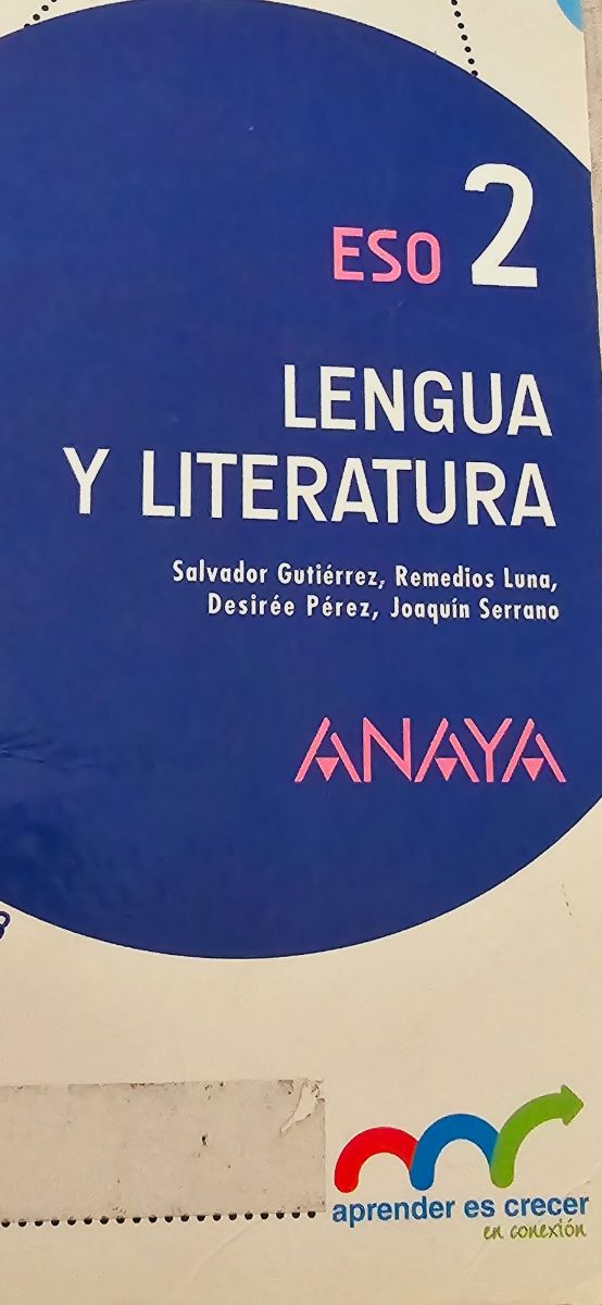 Eso 2° Lengua y literatura