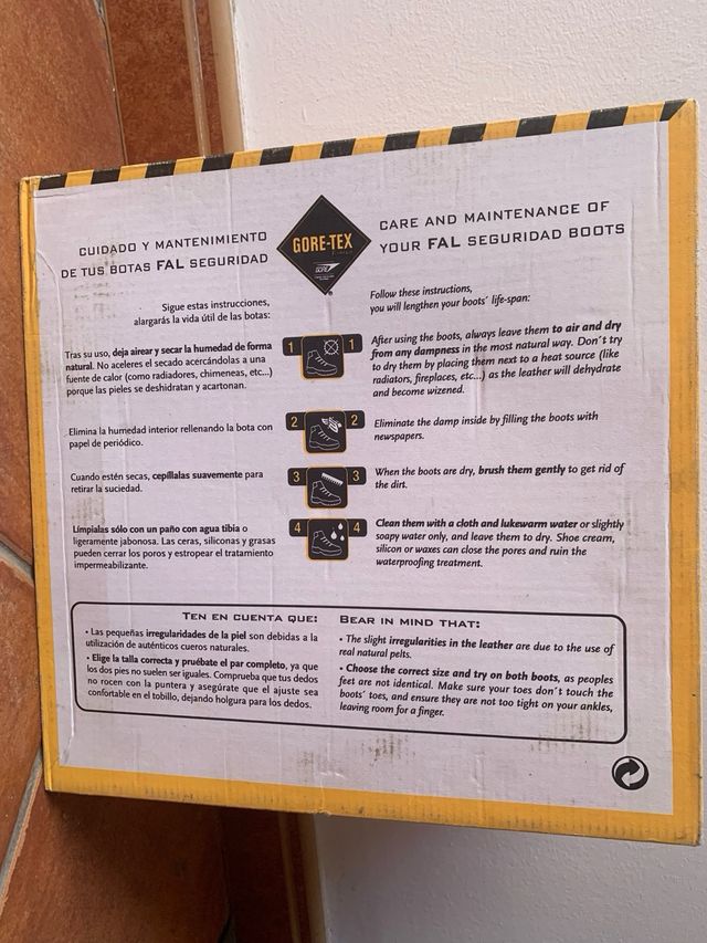 Botas de seguridad FAL