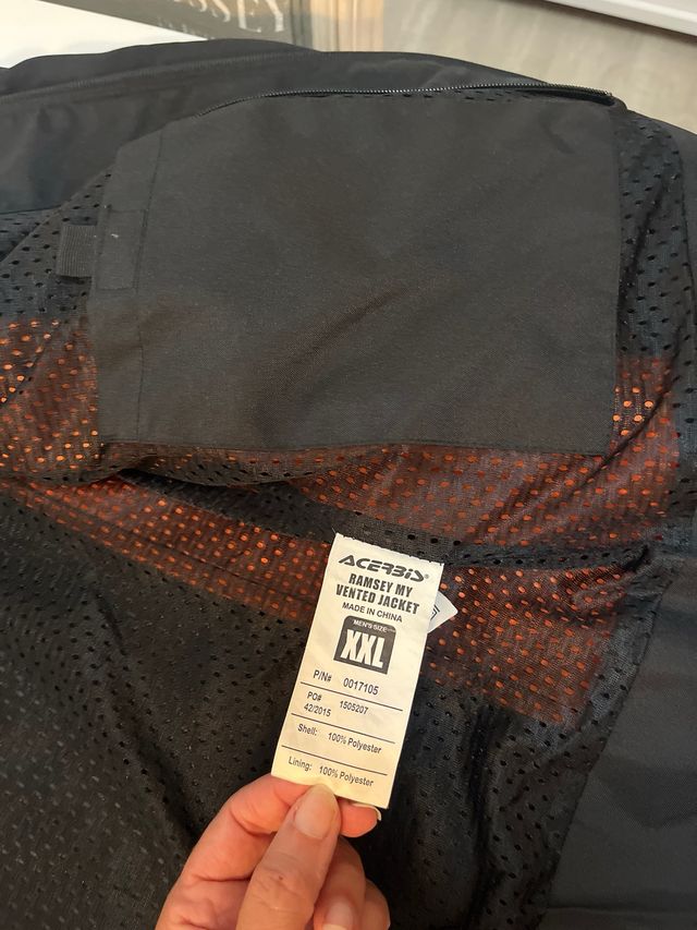 Cazadora Acerbis motocicleta