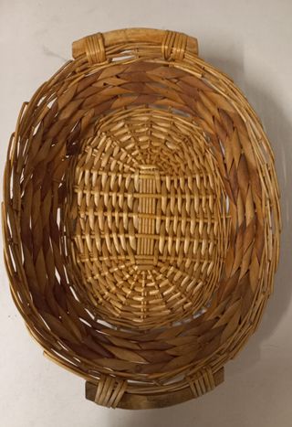 Cesto vimini ovale
